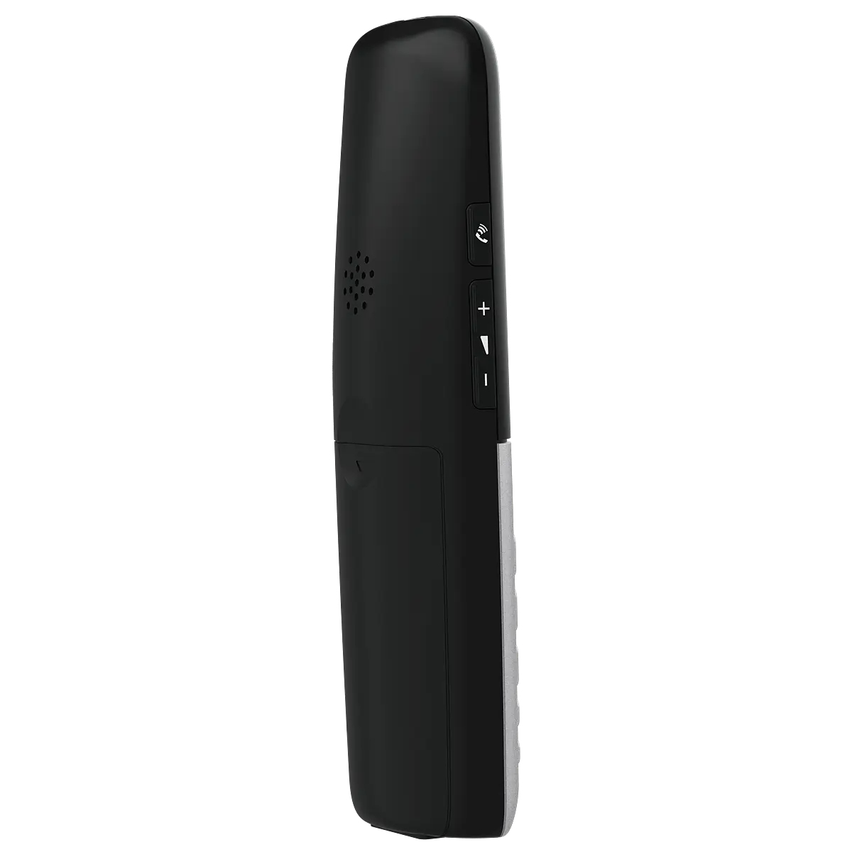Panasonic KX-TGU430EXB Schnurlostelefon DECT mit Anrufbeantworter Schwarz & silber