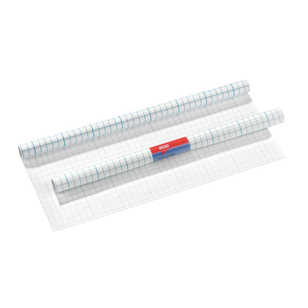 Herlitz Buchschutzfolie 5163100, 400 mm x 3 m, PP, selbstklebend, Transparent