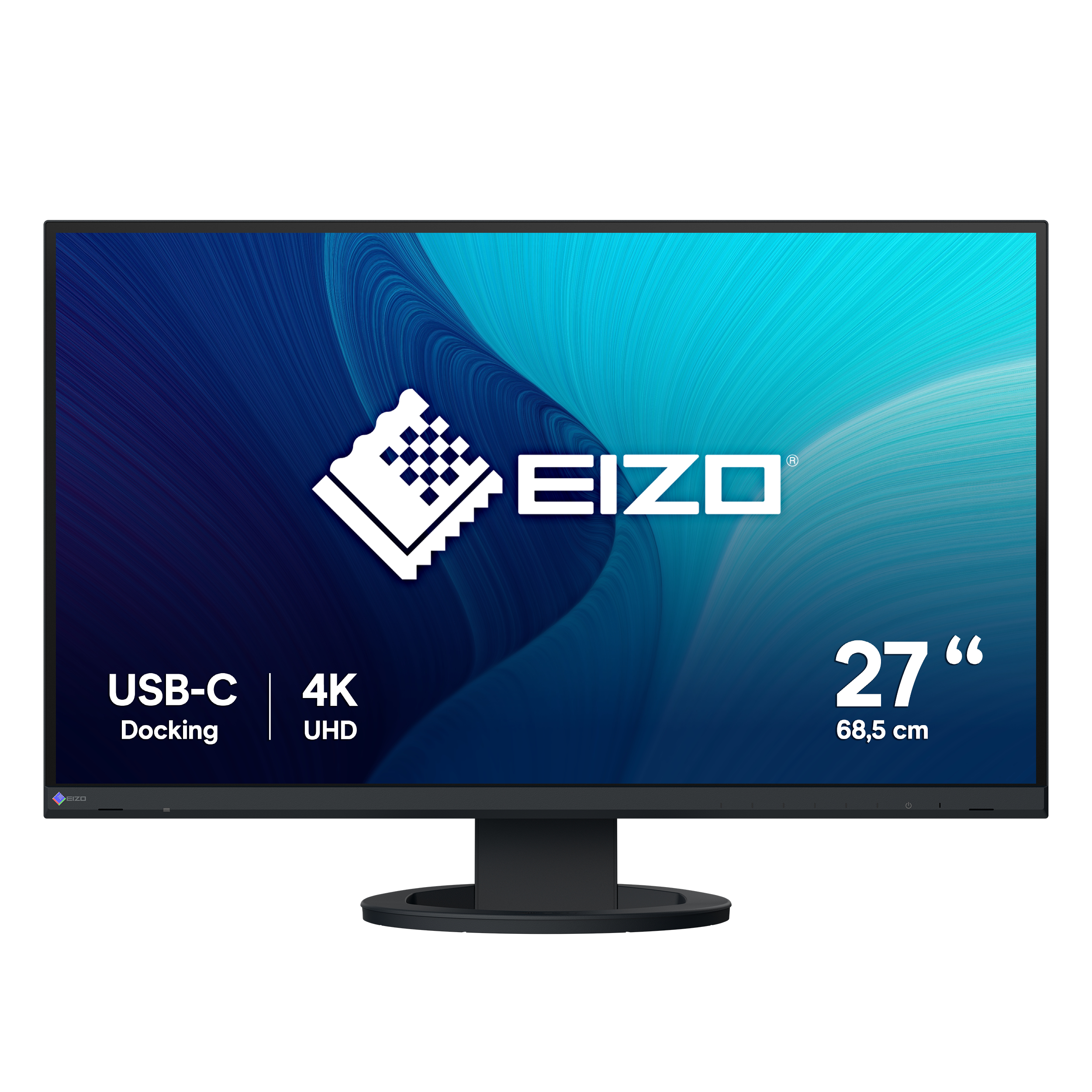 Eizo FlexScan EV2740S-BK 27" 4K UHD IPS Office-Monitor Schwarz