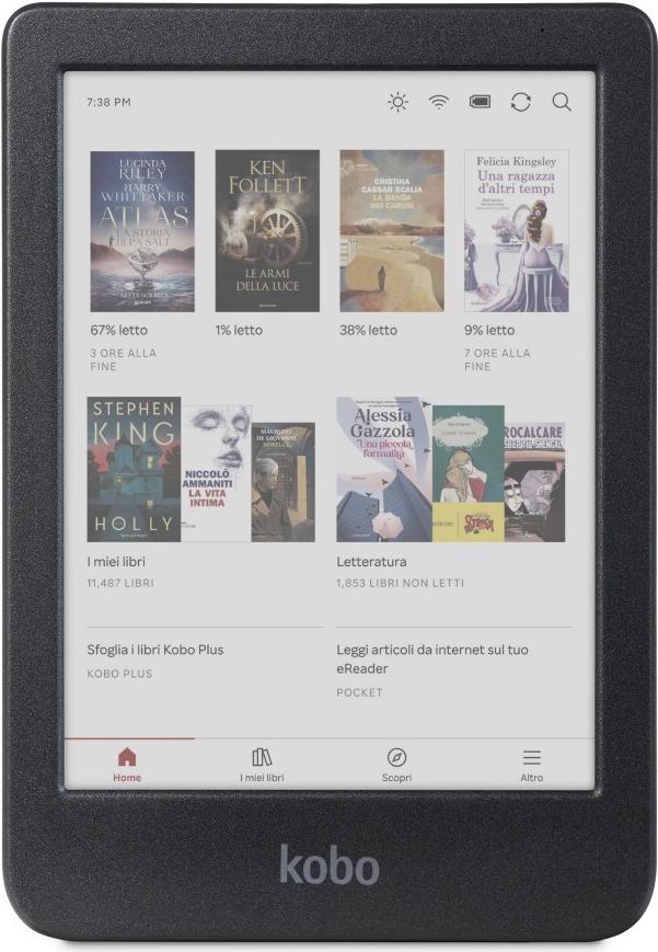 Kobo Clara Colour eBook-Reader (N367-KU-BK-K-CK)