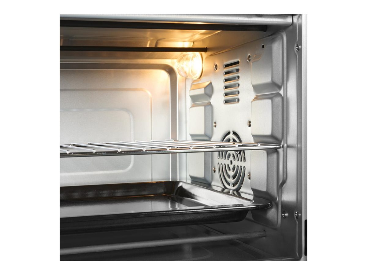 Tristar OV-3670 Minibackofen mit Kochplatten 35 L 3200 W Schwarz
