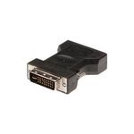 Assmann DVI adapter. DVI(24+5) - HD15 M/F. DVI-I dual link. bl (AK-320504-000-S)