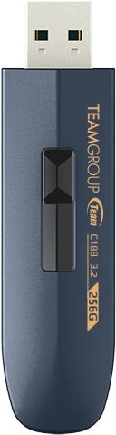 Team Group C188 USB-Stick 256 GB USB Typ-A 3.2 Gen 1 (3.1 Gen 1) Schwarz (TC1883256GL01)