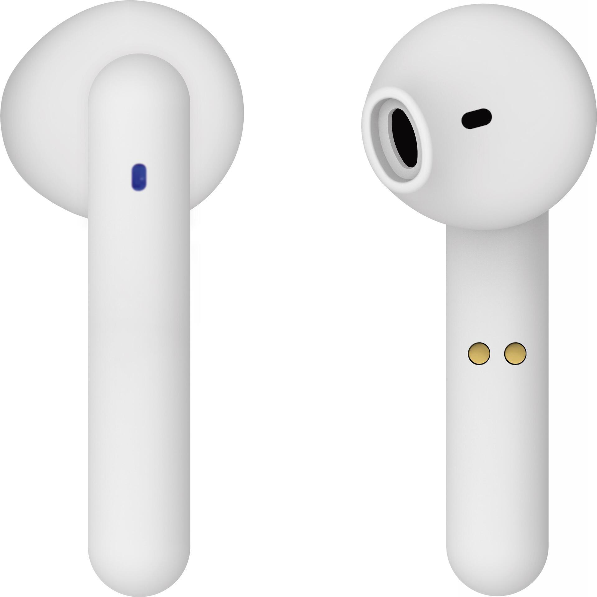 Vivanco Urban Pair Bluetooth® HiFi In Ear Kopfhörer In Ear Headset, Lautstärkeregelung, Magnetisch, Touch-Steuerung Weiß (60603)