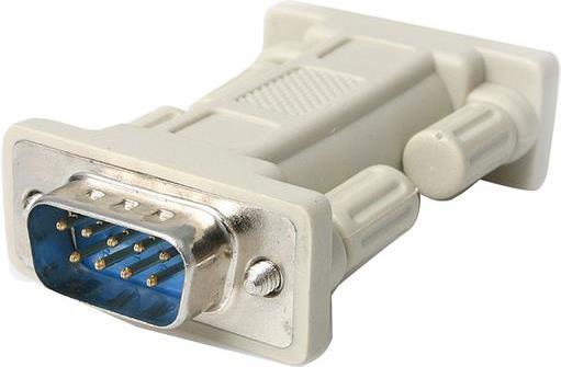 StarTech.com DB9 RS232 SERIAL NULL MODEM Null Modem Adapter DB9 Male to DB9 Male (NM9MM)