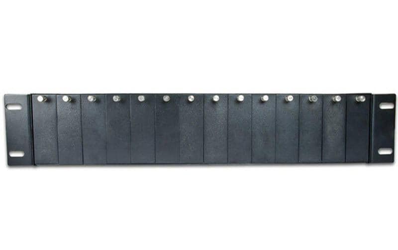 Lightwin LWC CHASSIS 14 Medienkonverter-Chassis 14 Slots 19" Schwarz