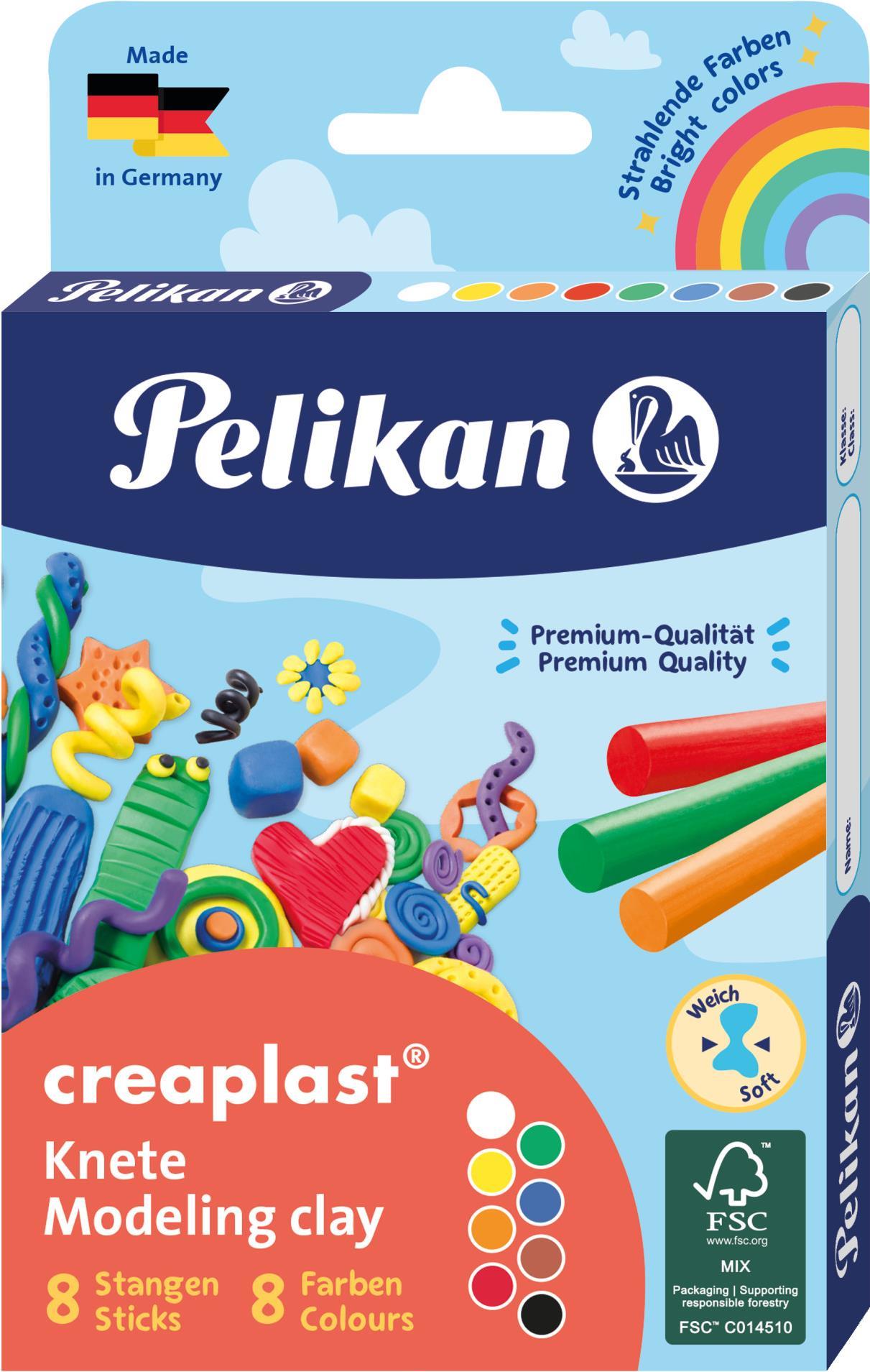 Pelikan 606035 Töpferei-/ Modellier-Material Knetmasse 160 g Gemischte Farben 1 Stück(e) (606035)