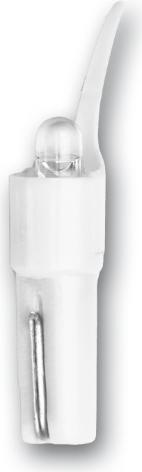 Busch-Jaeger 8393-17. Lichtfarbe: Blau, Produktfarbe: Weiß. Glühbirnenspannung: 230 V, Lampenstrom: 2 mA. Zertifizierung: CE (1784-0-0796)