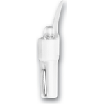 Busch-Jaeger 8393-17. Lichtfarbe: Blau, Produktfarbe: Weiß. Glühbirnenspannung: 230 V, Lampenstrom: 2 mA. Zertifizierung: CE (1784-0-0796)