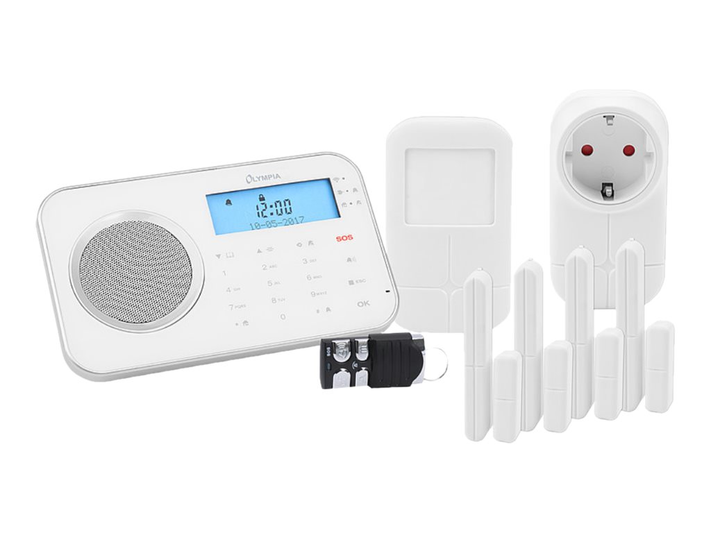 Olympia ProHome 8762 Haussicherungssystem WLAN GSM Weiß