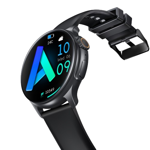 Emporia WATCHjoy 1,43" AMOLED Smartwatch 128 MB Schwarz