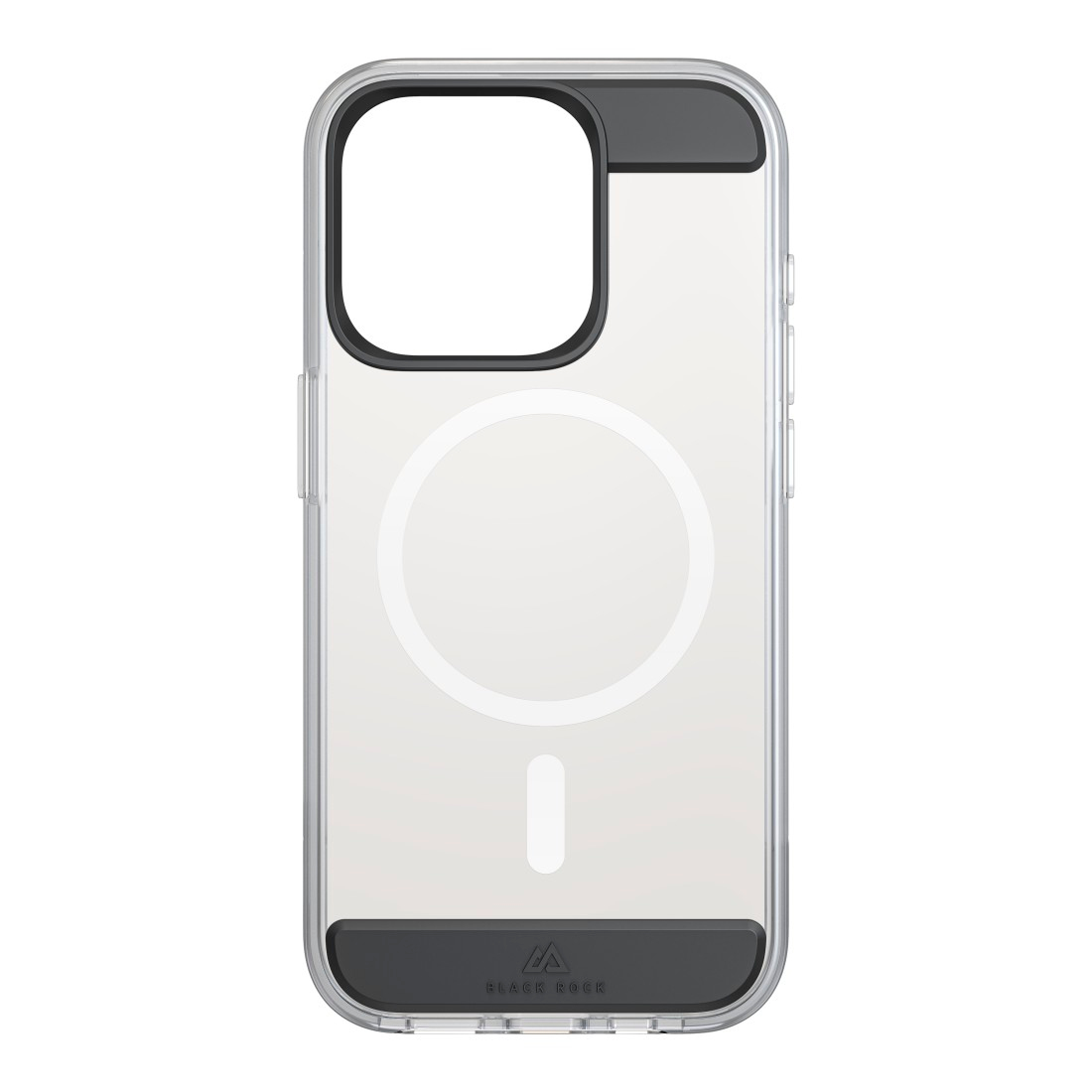 Black Rock Mag Air Protection Cover für Apple iPhone 15 Pro, Schwarz