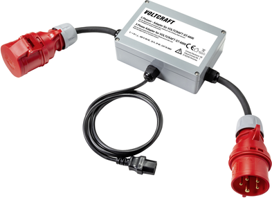 Voltcraft VC GT 6001 32A 3-phasiger Messadapter CEE 32A CAT III 300V