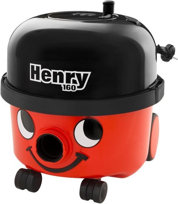 Numatic Henry HVR160 Staubsauger 620 W Schwarz, Rot