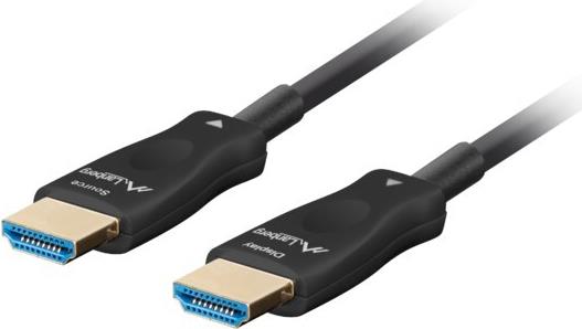 Lanberg CA-HDMI-30FB-0100-BK HDMI-Kabel 10 m HDMI Typ A (Standard) Schwarz (CA-HDMI-30FB-0100-BK)