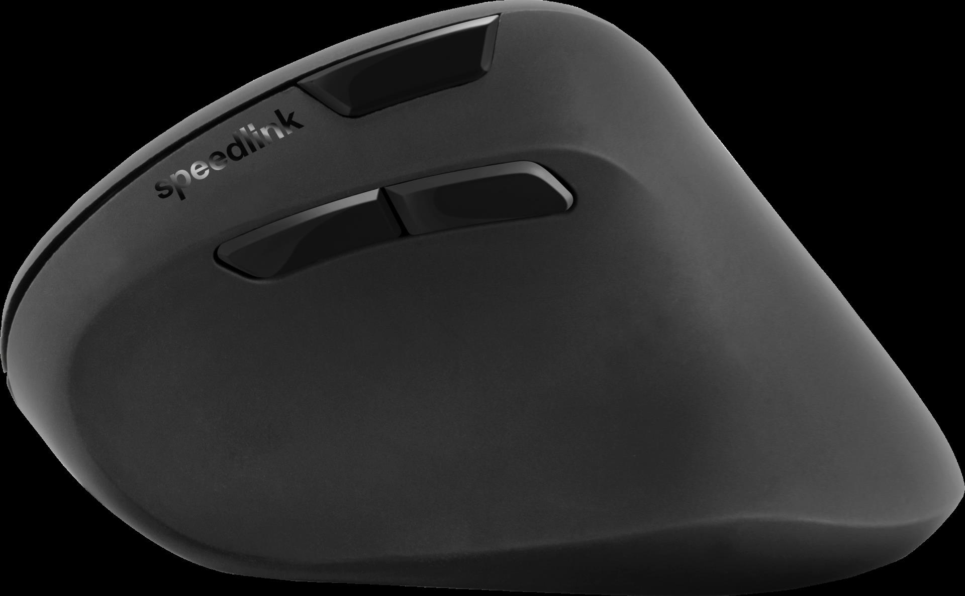 SPEEDLINK PIAVO Ergonomische Vertikale Maus 1600 DPI Rubber Black