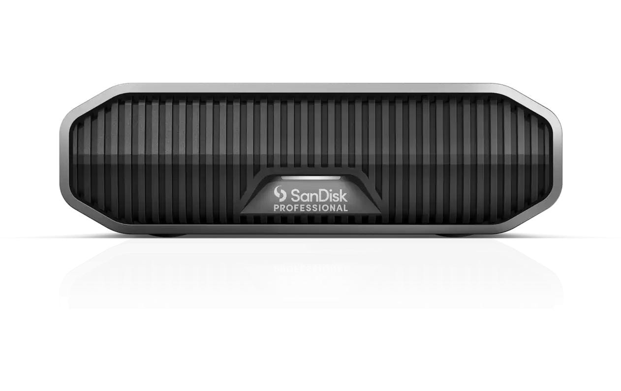 SanDisk Professional G-DRIVE 12 TB Externe Desktop-Festplatte USB-C USB 3.2 Gen 2 Space Grey