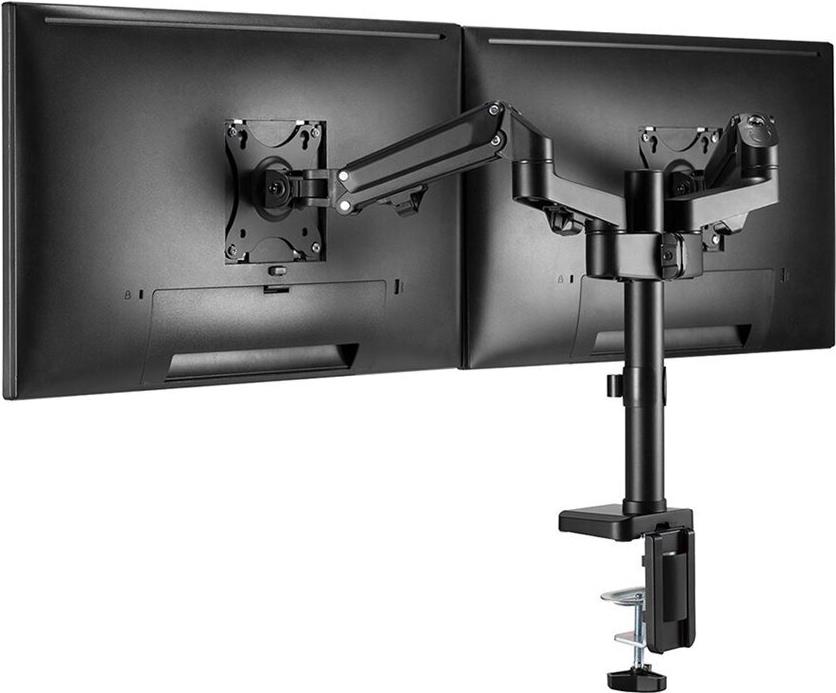Neomounts DS70-750BL2 Befestigungskit für 2 LCD-Displays 17"-27" Schwarz