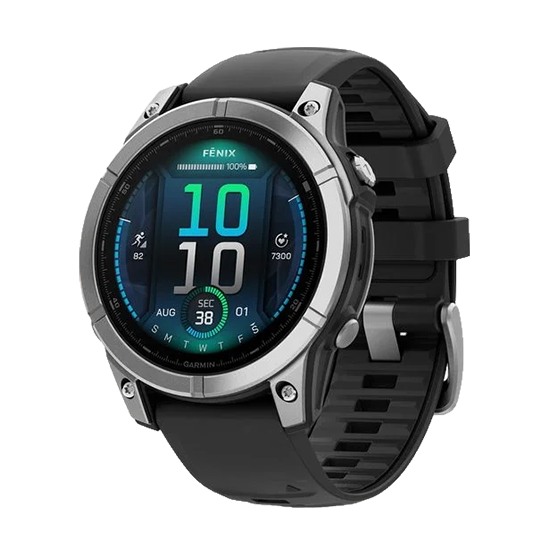 Garmin fenix E 1.3" AMOLED 47 mm 16 GB Edelstahl Schwarz