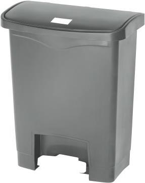 Rubbermaid 1883600 Mülleimer 30 l Rechteckig Kunststoff - Harz Grau (1883600)