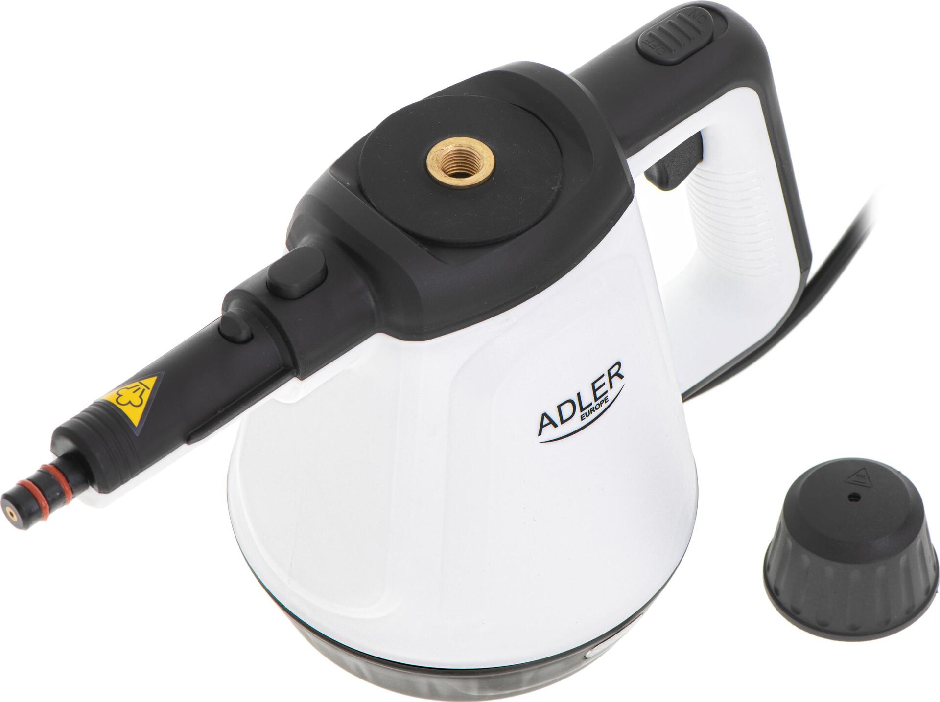 Adler AD 7038 Dampfreiniger 0,45 l 2000 W Schwarz - Weiß