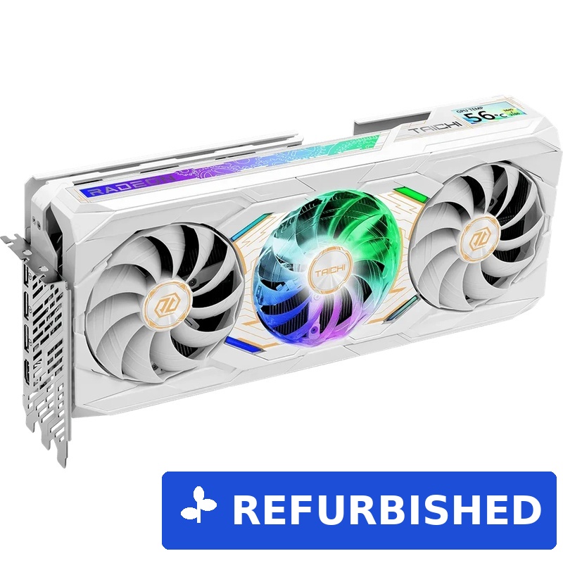 ASRock RX9070XT TCW 16GO 16GB DDR6 HDMI/3xDP (90-GA5YZZ-00UANZ) (B-Ware) (geöffnet)