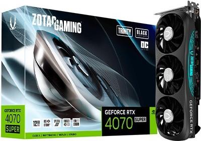 ZOTAC GAMING GeForce RTX 4070 SUPER Trinity OC 12GB (ZT-D40720J-10P)