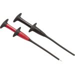 Fluke Sicherheits-Prüfspitzen-Set Steckanschluss 4 mm CAT III 1000 V, CAT IV 600 V Schwarz, Rot AC288 (4617784)