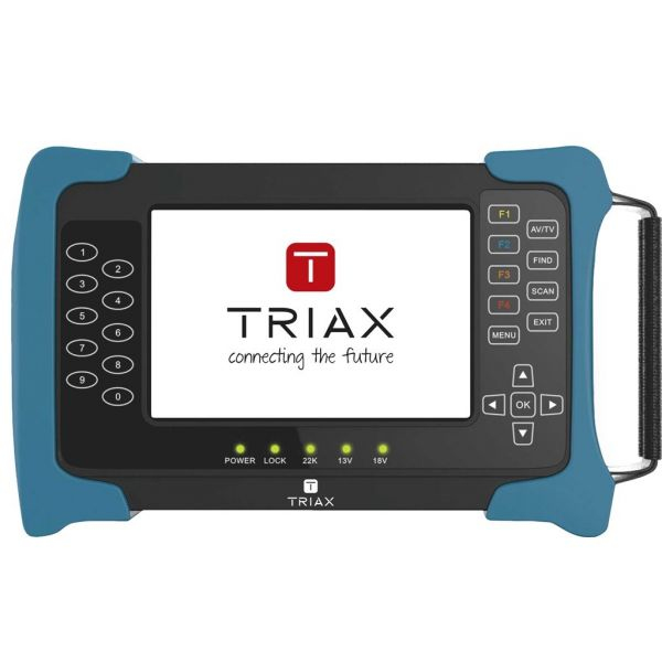 Triax UPM 1400 Satellitenfinder 50 - 2150 MHz TFT Schwarz, Blau