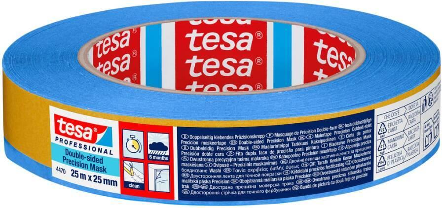 tesa 04470-00001-00 Doppelseitiges Klebeband tesa® Professional Blau (L x B) 25 m x 25 mm 1 St. (04470-00001-00)
