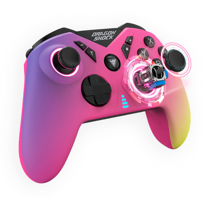 DragonShock Nebula Ultimate Bluetooth Gamepad Nintendo Switch Mehrfarbig
