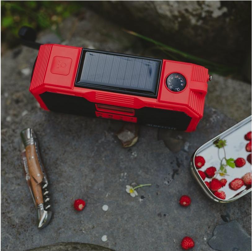 Albrecht DR 112 DAB+ Radio 5 W Schwarz, Rot