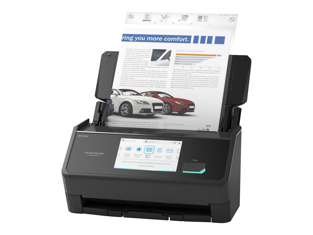 Ricoh ScanSnap iX2500 Dokumentenscanner 45 S./Min 600 dpi WLAN Bluetooth USB-C Schwarz