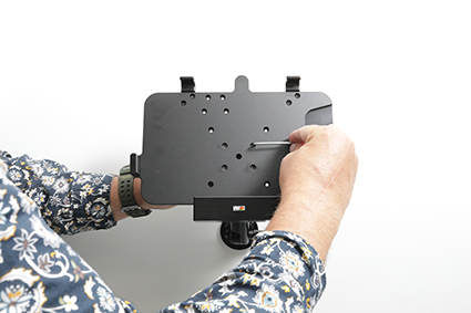 Brodit ProClip 710320 Passive Kfz-Halterung AMPS/VESA75 Schwarz