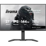 Iiyama G-Master GB2741QSU-B1 Black Hawk Gaming-Monitor 68.6 cm (27 Zoll), schwarz (matt), QHD, IPS, HDMI, DP, G-Sync komp., USB-Hub, Höhenverstellung, 144Hz Panel (GB2741QSU-B1)
