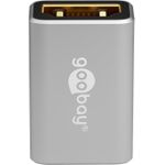 Goobay HDMI -Adapter Kupplung vergoldet 8K a 60 Hz - -Buchse Typ A> (72008)