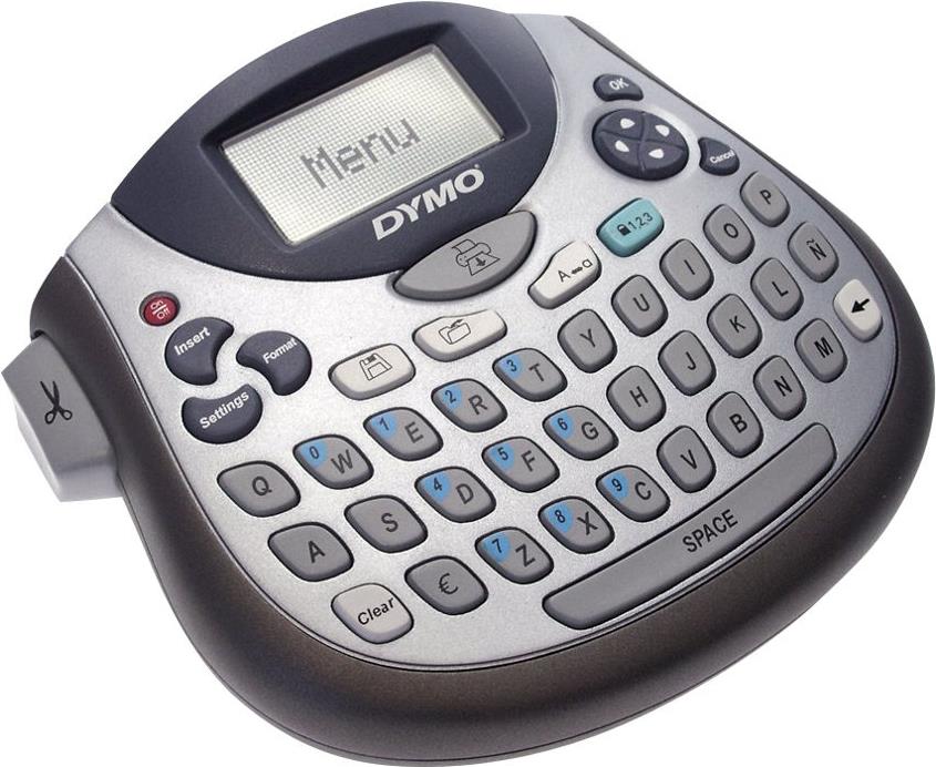 DYMO LetraTag LT-100T Beschriftungsgerät QWERTY Thermodirekt Grau