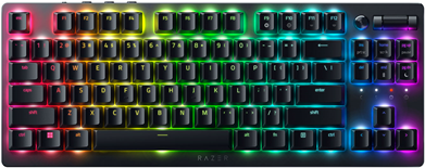 Razer DeathStalker V2 Pro Tenkeyless Tastatur USB + Bluetooth QWERTY US Englisch Schwarz (RZ03-04370100-R3M1)