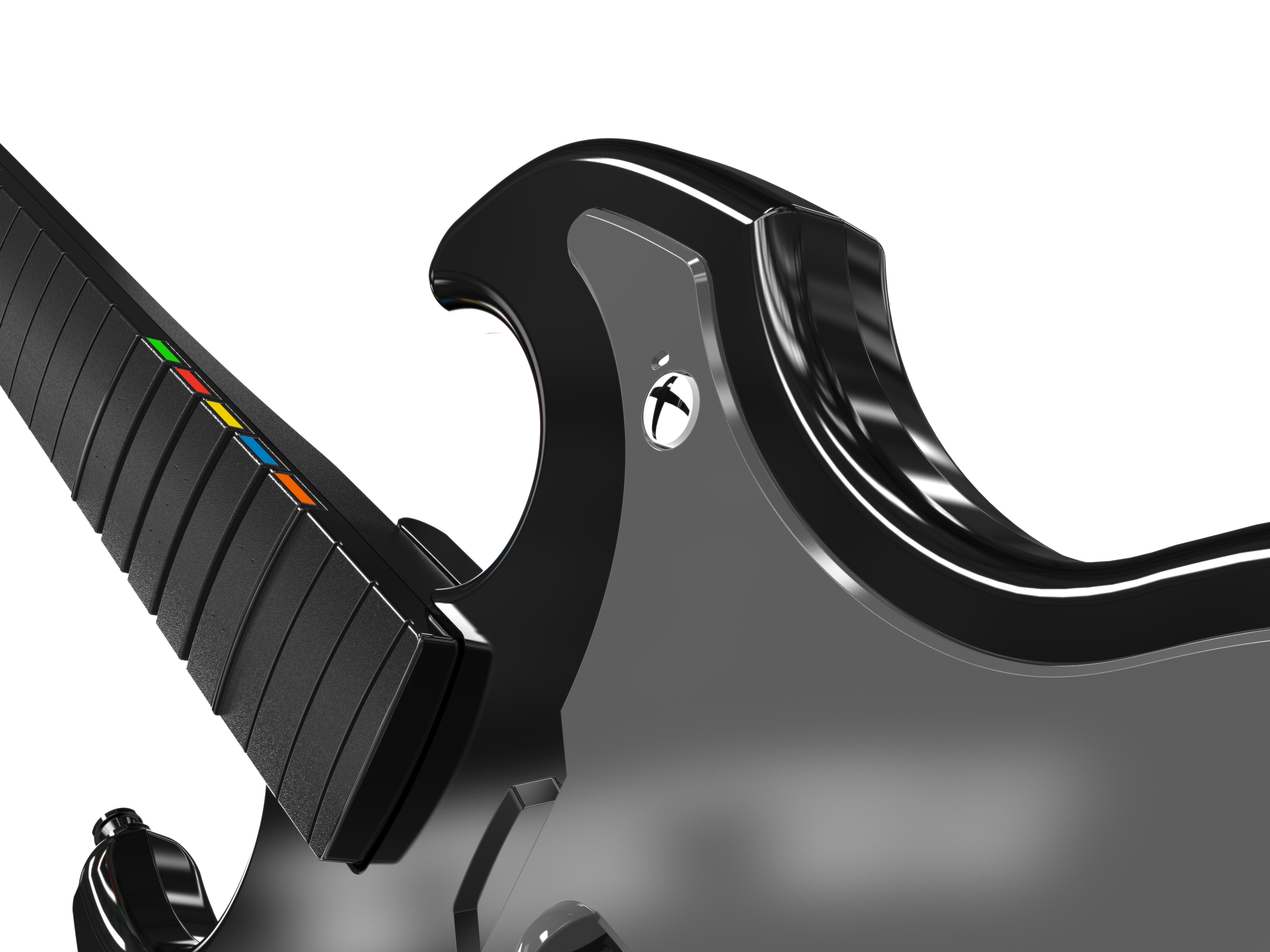 PDP Riffmaster Kabelloser Gitarren-Controller für Xbox Schwarz, Grau