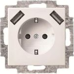 Busch-Jaeger SCHUKO-2x USB Steckdose 20 EUCB2USB-914 (2CKA002011A6266)