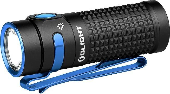 OLIGHT BATON 4 LED TASCHENLAMPE SCHWARZ 1300lm Leuchtweite 170m aufladbar (12041)