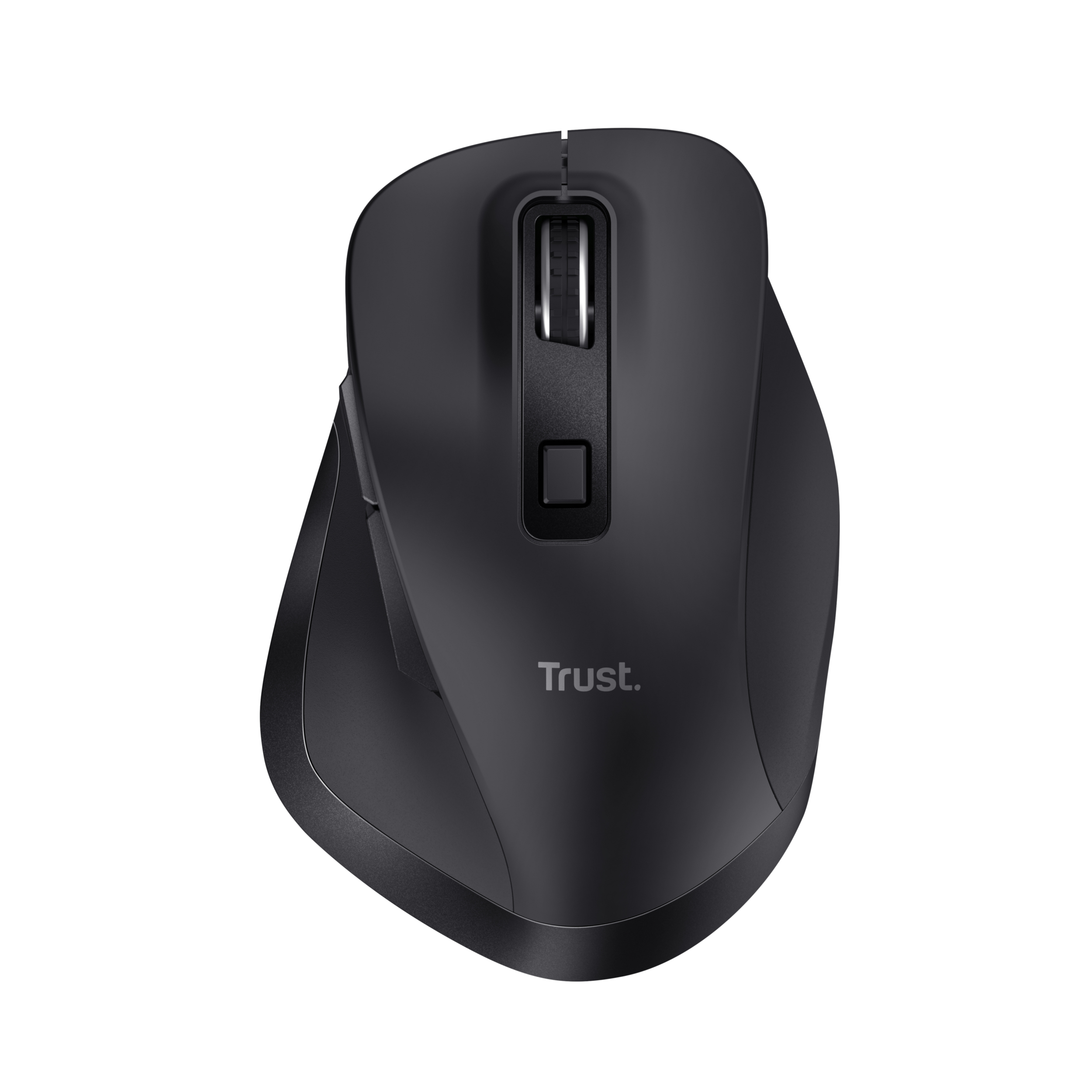 Trust Fyda Kabellose Ergonomische Maus Bluetooth 5.2 2400 DPI Schwarz