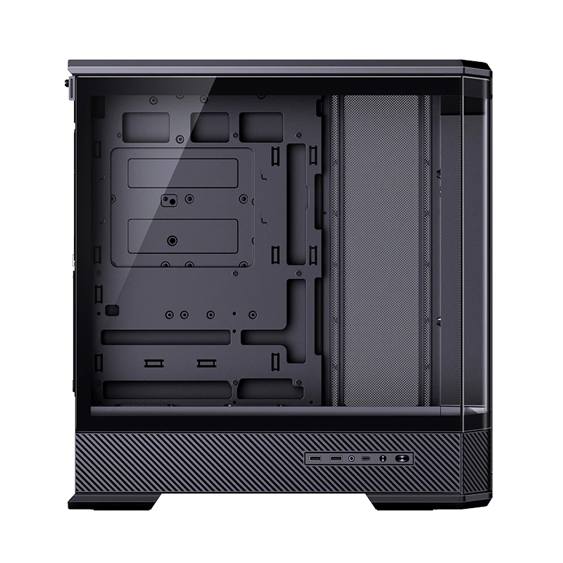 Jonsbo D400 Midi Tower ATX Tempered Glass Schwarz
