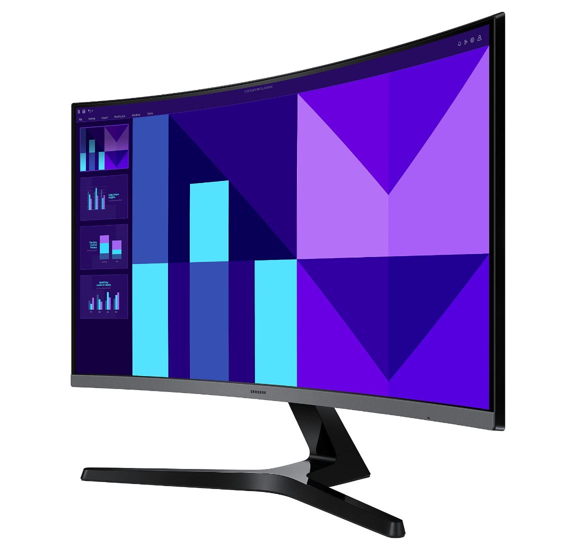 Samsung S27D396| Monitor Curved FHD Speaker (LS27D396GAUXEN)