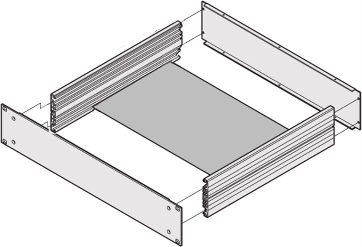 SCHROFF CHASSISPLATTE 150T (20860107)
