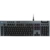Logitech G G915 X - Tastatur - Hintergrundbeleuchtung - USB - QWERTZ - Deutsch - Tastenschalter: GL Tactile - Schwarz (920-012938)