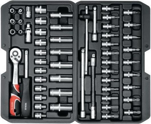 YATO 56 Schlüsselsatz 1/4 „14501 (YT-14501)