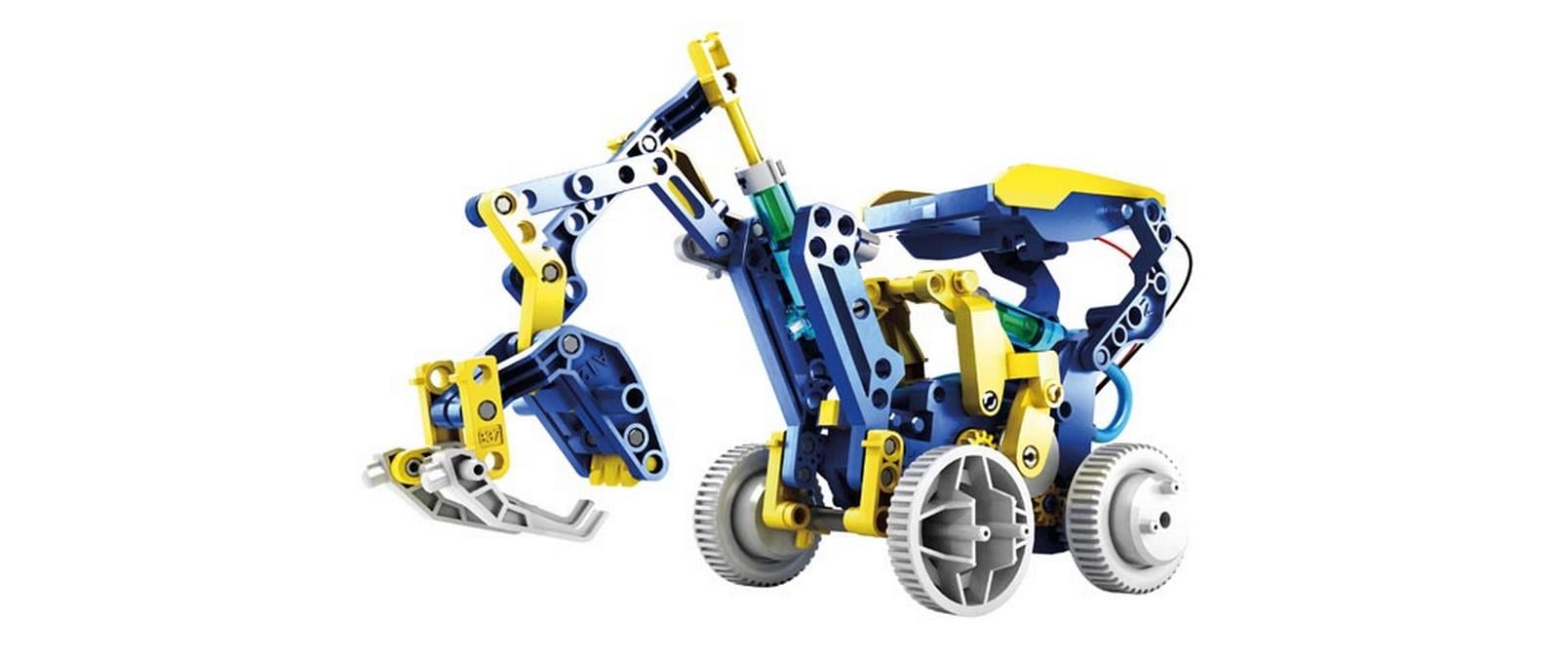 Velleman KSR17 Roboter-Bausatz 12-in-1 230-teilig Solar & Hydraulik Mehrfarbig