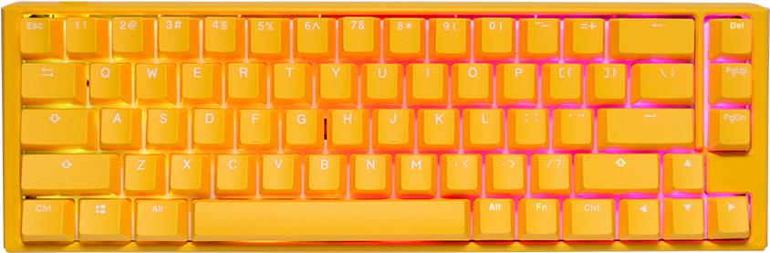Ducky One 3 Yellow SF Gaming Tastatur, RGB LED - MX-Speed-Silver (DKON2167ST-PDEPDYDYYYC1)
