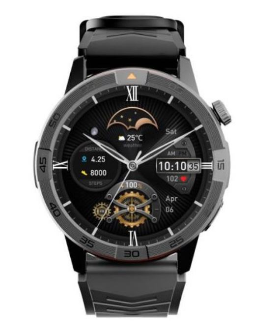 AGM Legion Pro Digital Smartwatch Rund IP68 720 h (Schwarz) (AGM_LEGPRO_EU002B)